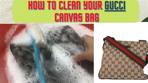 how to clean my gucci leather bag|repairing vintage Gucci handbag.